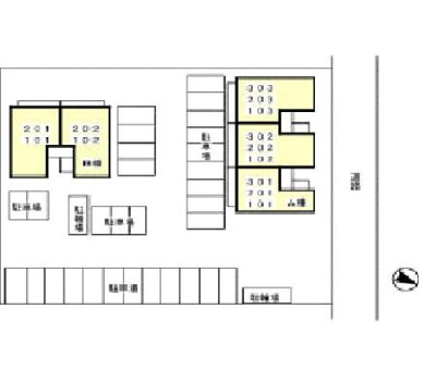 【駐車場】 | ラ・シャンブルB