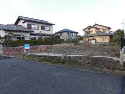 【外観】 | 大津市花園町19-3　売り土地 | 公道側別カット