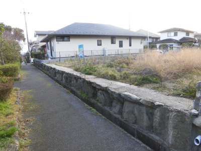 【外観】 | 大津市花園町19-3　売り土地 | 遊歩道側別カット