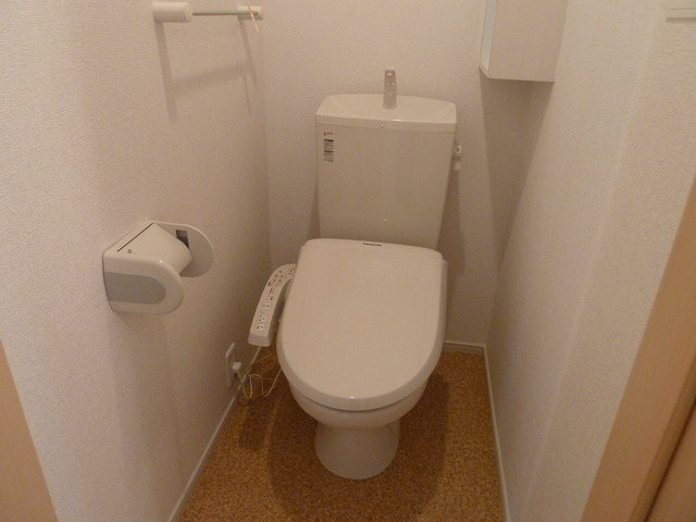 サンパティークAのトイレ