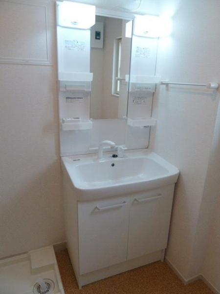 サンパティークAの洗面所