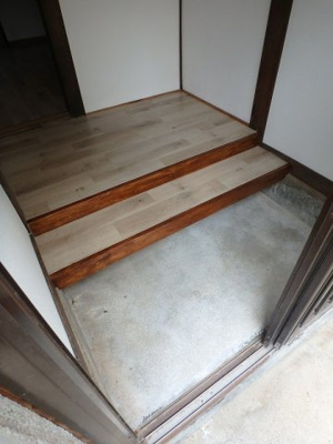 【玄関】 | 前田貸家北から２軒目 | ゆったりとした玄関です