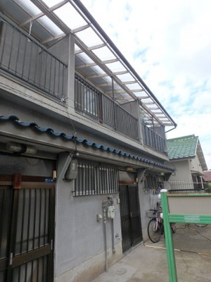 【外観】 | 前田貸家北から２軒目 | 物件の外観です