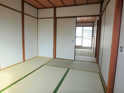 【内装】 | 前田貸家北から２軒目 | 和室2間続き。