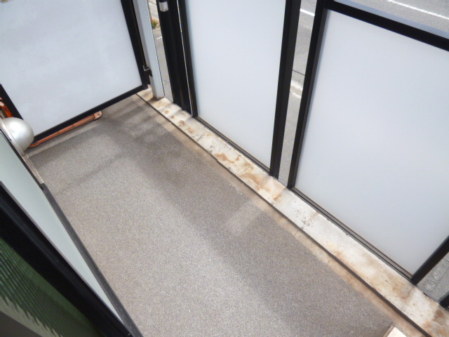 グランデカーサのバルコニー