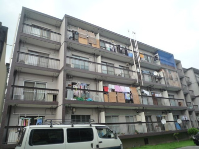 【外観】 | 中銀公園団地２号棟 | 中銀公園団地　外観