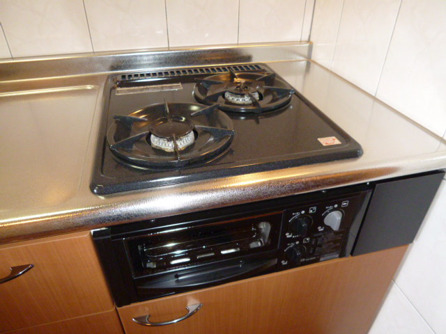 ピアッツア紗梨のキッチン|二口コンロ