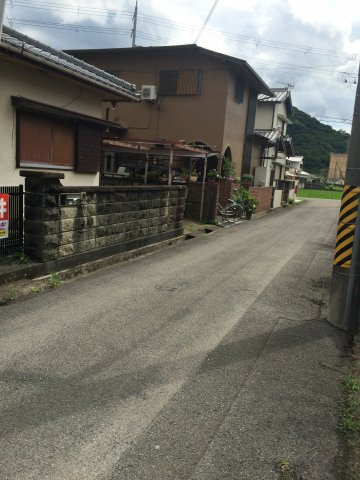 和歌山市布施屋・土地・56139の前面道路含む現地写真