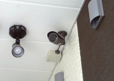 【セキュリティ】 | フォンテ | 防犯カメラ付きです