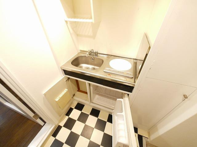 マンションフィールドナウのキッチン