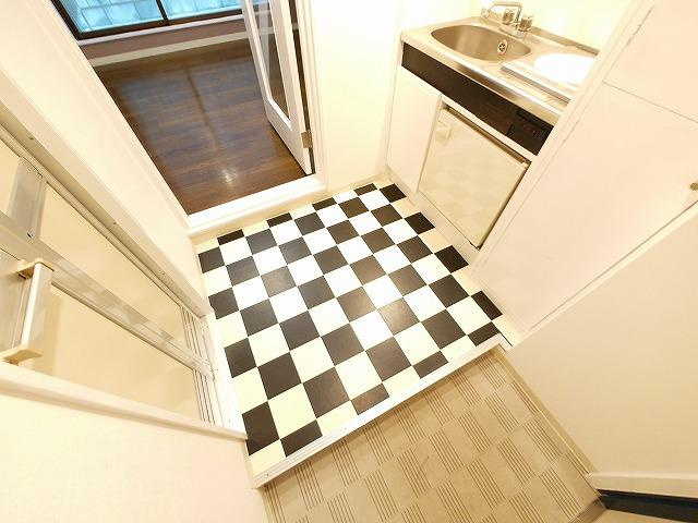 マンションフィールドナウの玄関