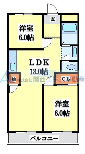 【間取り】 | 第二高山ハイツ