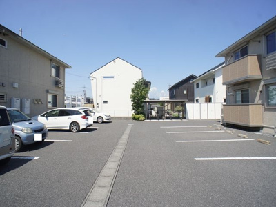 【駐車場】 | ラ・カンパーニュＢ | 駐車場2台可能です♪