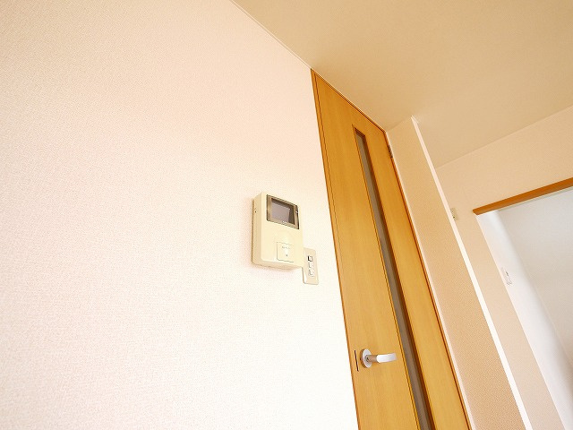 サンクコール朝和　A棟のセキュリティ|モニター付きインターホン