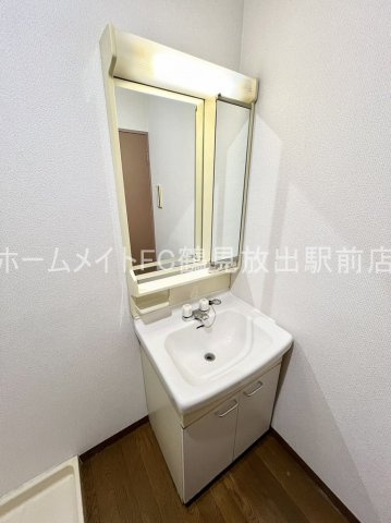 プラザあさもの独立洗面台