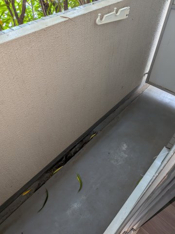 【バルコニー】 | ハッピーハイツみなと | バルコニーです