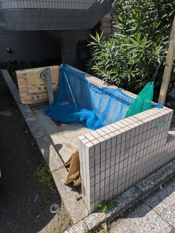 【その他共用部分】 | ハッピーハイツみなと | ごみ置き場です