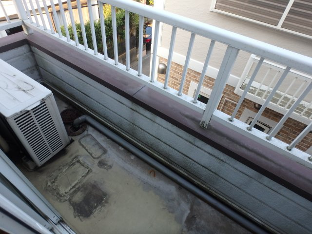 グランディ井田のバルコニー|※別部屋の参考写真です