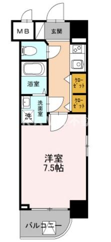 エイペックス内本町　BRAVI不動産の間取り|【エイペックス内本町】間取り