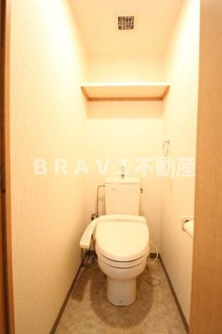 エイペックス内本町　BRAVI不動産のトイレ|【エイペックス内本町】清潔感のあるトイレです