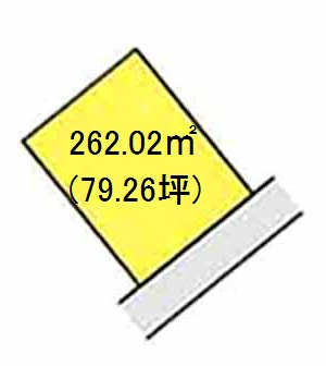 海南市下津町方・土地・29371の区画図