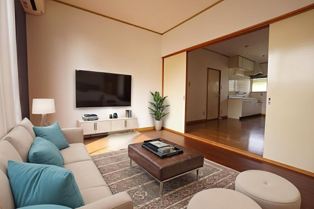 アーバンハイムソアラⅡの居間・リビング|※CG画像のため家具はつきません