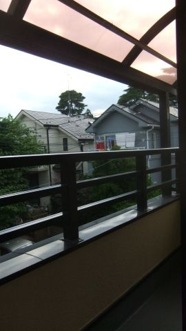 小金井市緑町4丁目貸家のバルコニー