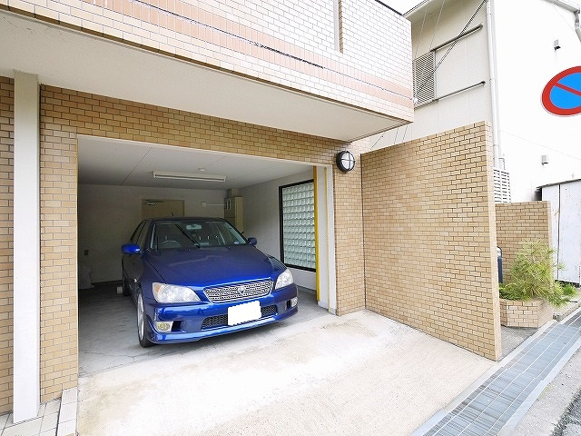 エスポワール学園前の駐車場