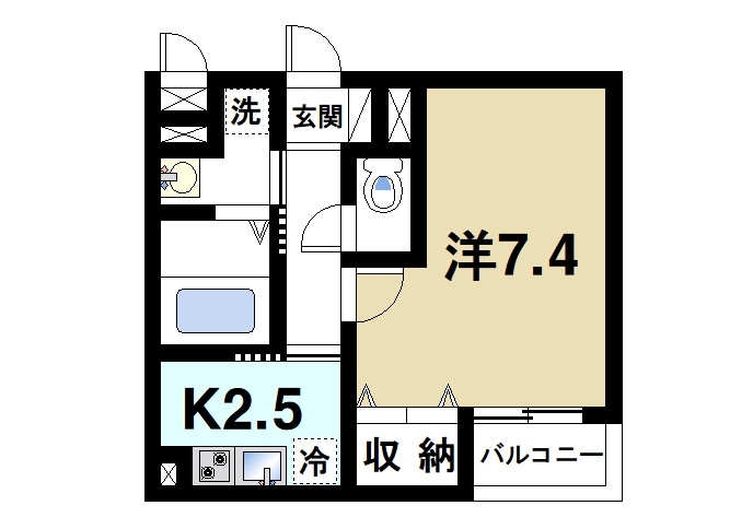 ＡＬＨＯＵＳＥ南城戸の間取り|ゆったりと暮らせる間取りです。