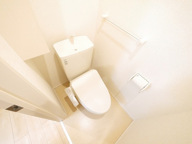 ＡＬＨＯＵＳＥ南城戸のトイレ|シンプルで使いやすいトイレです