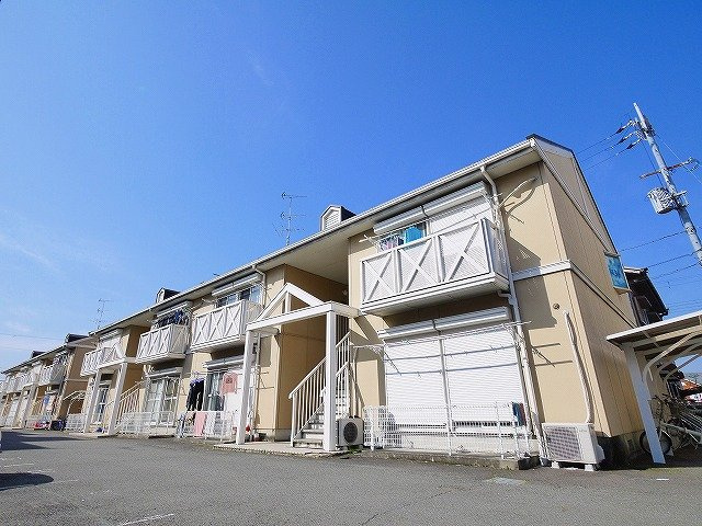 アメニティフォレストＢの外観|外観は落ち着いています