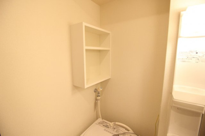 【収納】 | クレイノウイングス瓜破 | 洗濯機上棚
