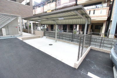 【その他共用部分】 | クレイノウイングス瓜破 | 屋根付き駐輪場