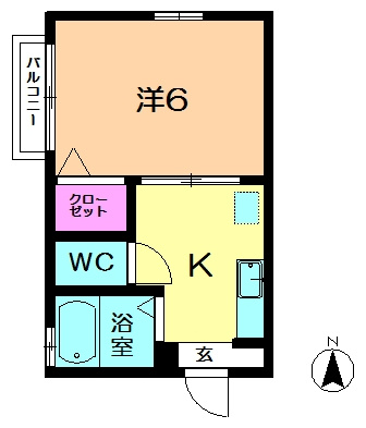 【間取り】 | サンモール西大寺