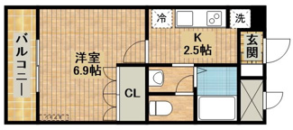 【間取り】 | ウェルネスＡ