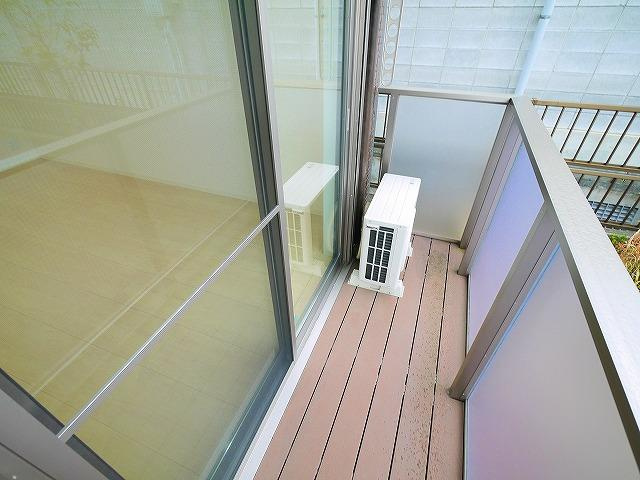 シャーメゾン桜のバルコニー|開放的で明るい空間を演出してくれるバルコニーです
