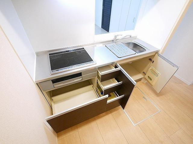 シャーメゾン桜のキッチン|使いやすいキッチンです
