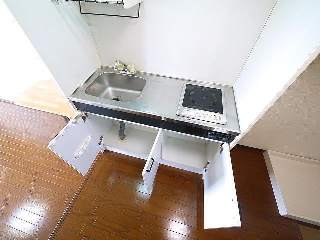 スタジオMのキッチン|きれいなキッチンです