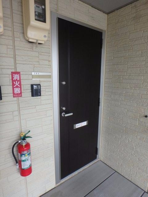 ヴィラ中島Ⅱの玄関