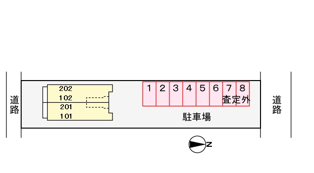 プリティの区画図