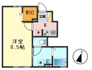 メルヴェーユの間取り