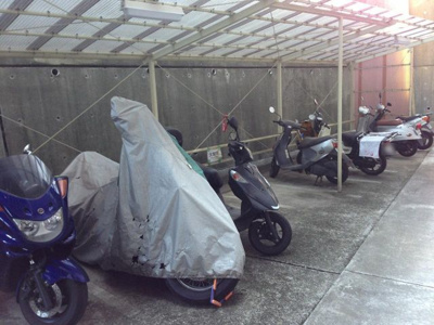 【その他共用部分】 | 藤が丘パークハウスA棟 | バイク置場