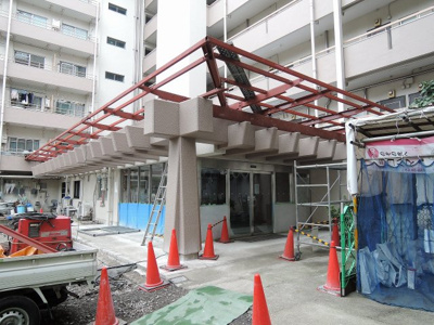 【エントランス】 | 常緑ハイツ　 | エントランス部分