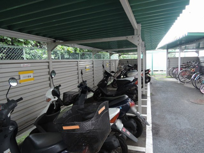 【その他共用部分】 | 金沢八景陽光ハイツ | バイク置場