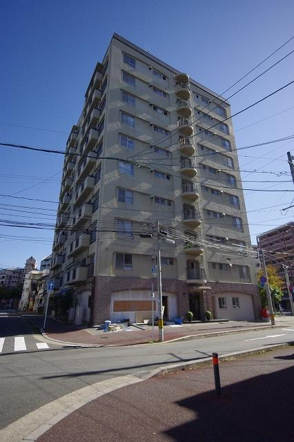 大濠公園ハイツの外観|大濠公園ハイツ 2-B（1LDK）外観