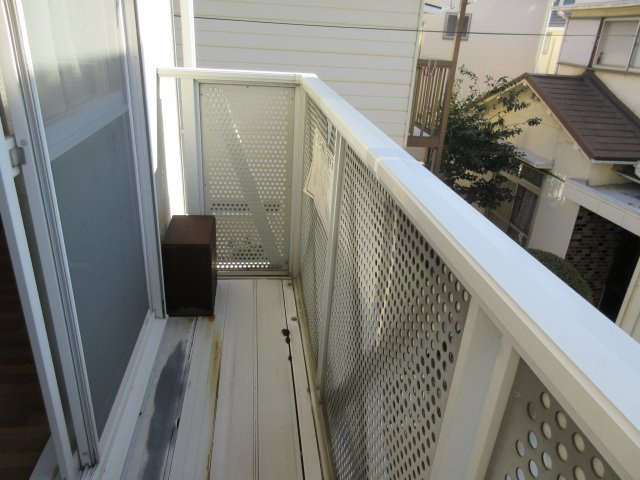 イワサキハイツのバルコニー