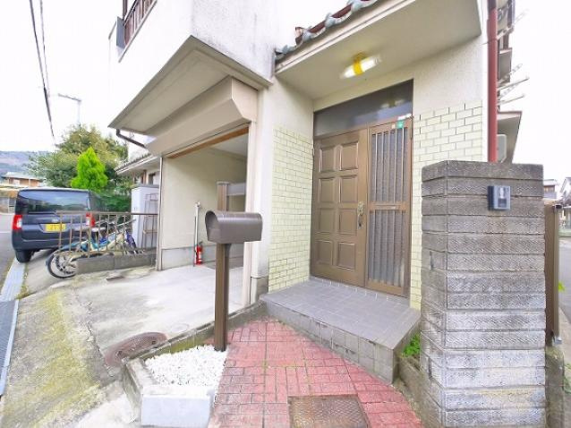 冨森邸のエントランス