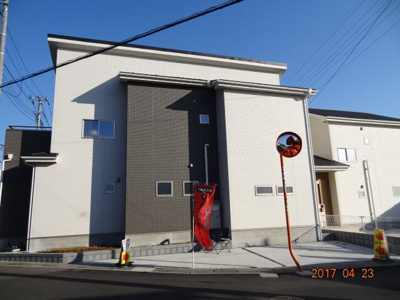 【前面道路含む現地写真】 | さいたま市北区別所町　新築分譲住宅全2棟