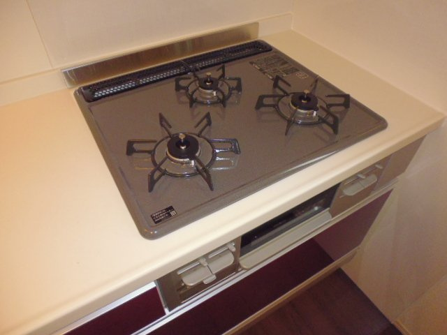 アドラブール　Ｈのキッチン|３口ガスコンロつきシステムキッチン