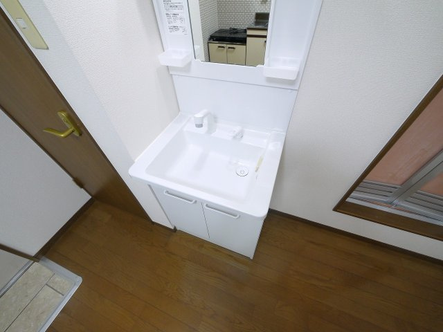 桜館の独立洗面台|独立洗面台で身支度をすべて済ませてしまいましょう